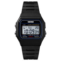 Годинник наручний Skmei 1412BKWT Black-White Годинник наручний Skmei 1412BKWT Black-White