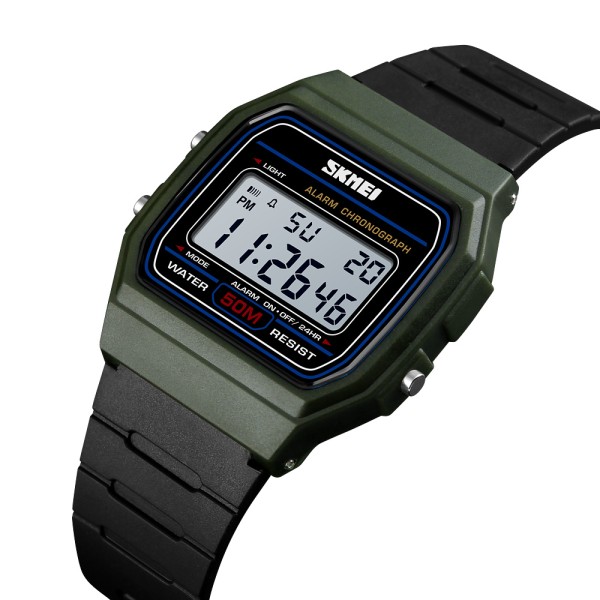 Годинник наручний Skmei 1412AG Army Green