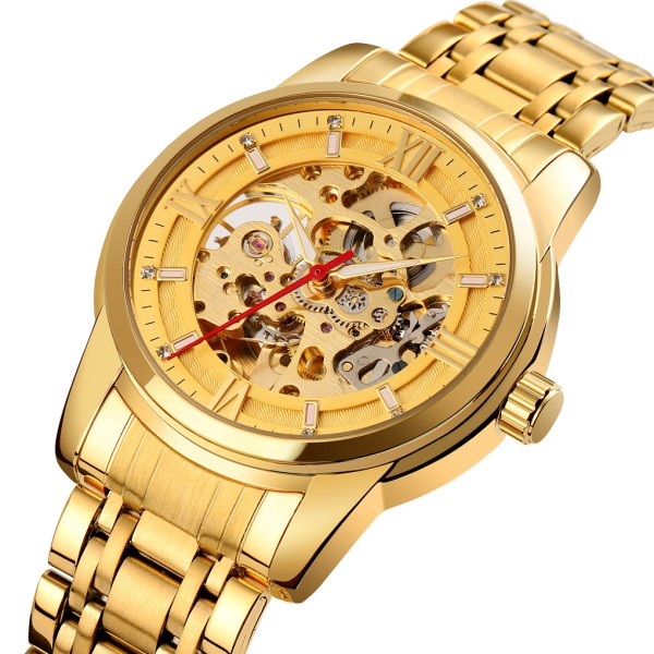 Годинник наручний Skmei 9222GDGD Gold-Gold.