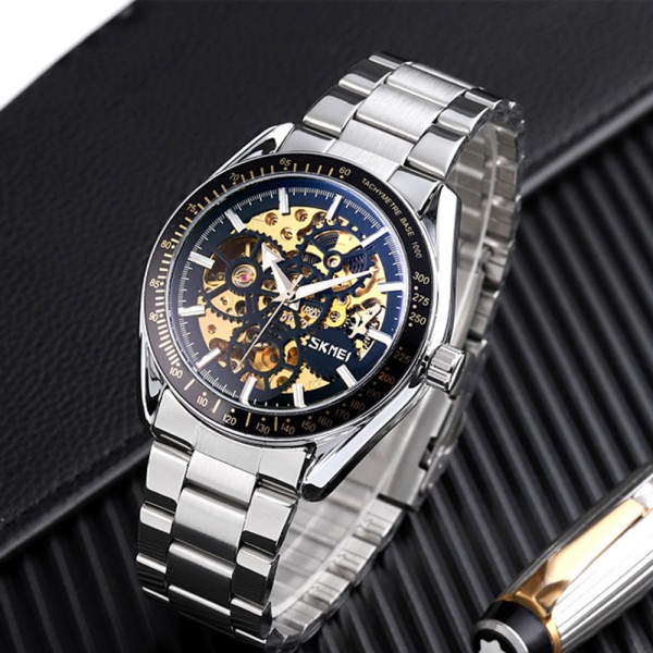 Годинник наручний Skmei 9194SI Silver