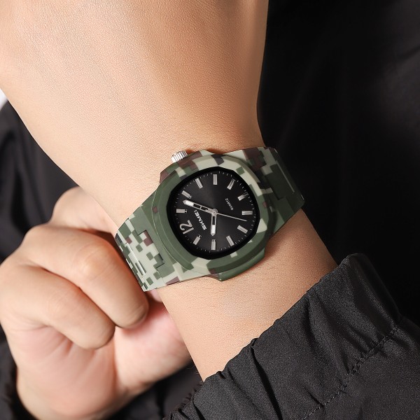 Годинник наручний Skmei 2382CMGN Camo Green