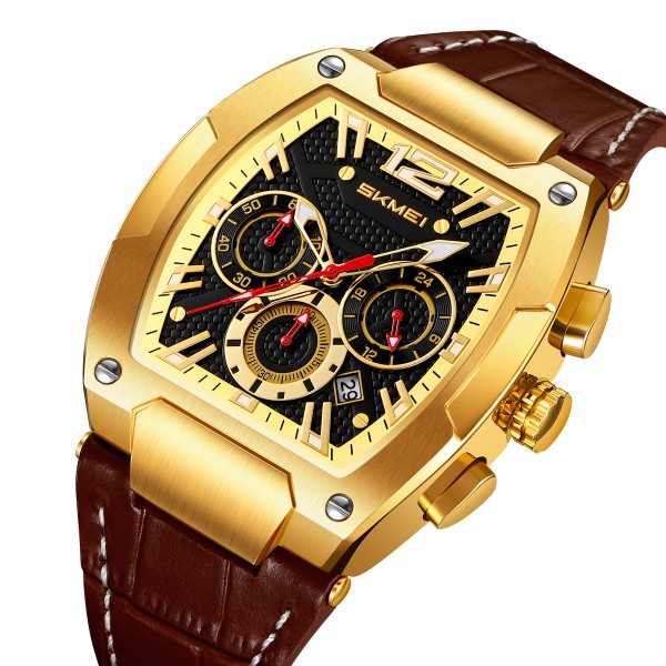 Годинник наручний Skmei 9357GDBN Gold-Brown
