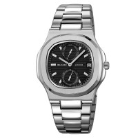Годинник наручний Skmei 2423SIBK Silver-Black
