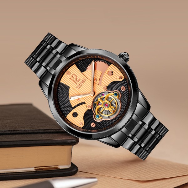 Skmei 9205BKRG Black-Rose Gold