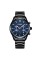 Curren 8446 Black-Blue