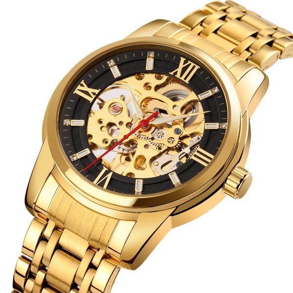 Годинник наручний Skmei 9222GDBK Gold-Black.