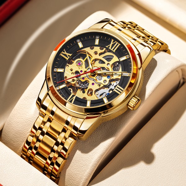 Годинник наручний Skmei 9222GDBK Gold-Black.