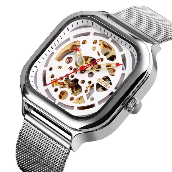 Годинник наручний Skmei 9184SI Silver