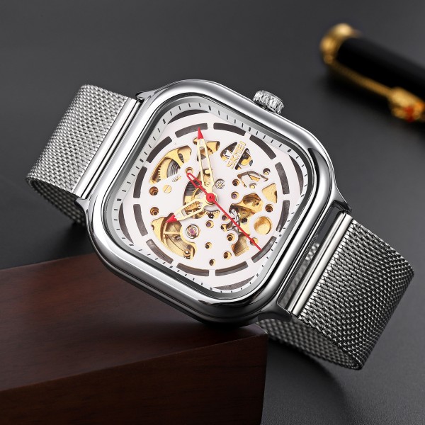 Годинник наручний Skmei 9184SI Silver