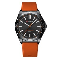 Годинник наручний Curren 8449 Black-Orange Годинник наручний Curren 8449 Black-Orange