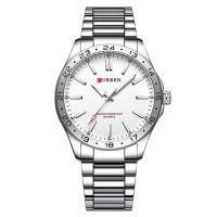 Часы наручные Curren 8452 Silver-White