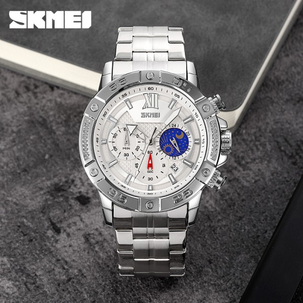Skmei 9235SISI Silver-Silver
