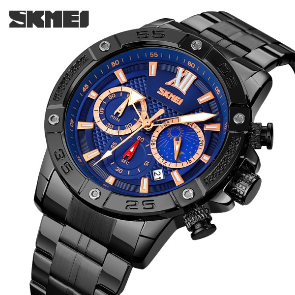 Годинник наручний Skmei 9235BKBU Black-Blue