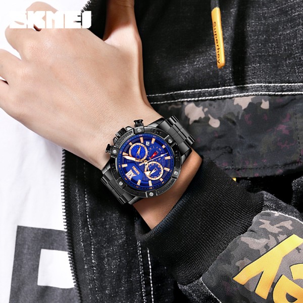 Годинник наручний Skmei 9235BKBU Black-Blue