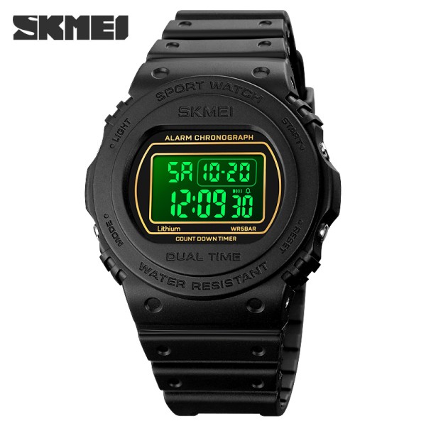 Годинник наручний Skmei 1776BKBK Black-Black