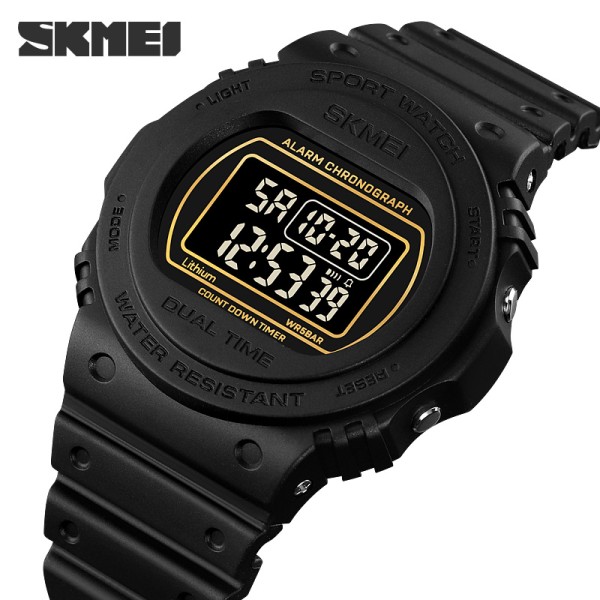 Годинник наручний Skmei 1776BKBK Black-Black
