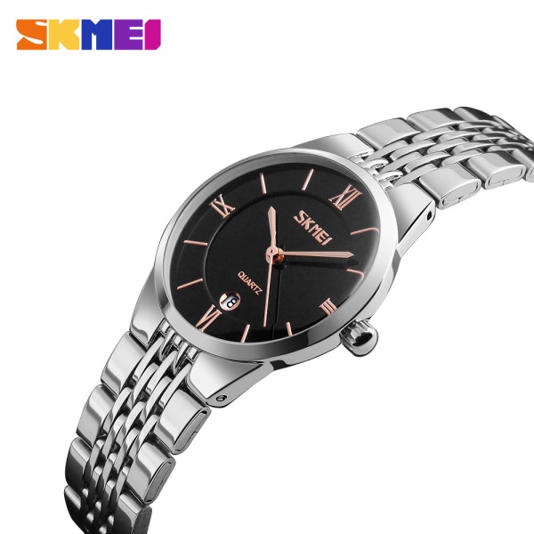 Годинник наручний Skmei 9139BKGD-S Black-Gold S