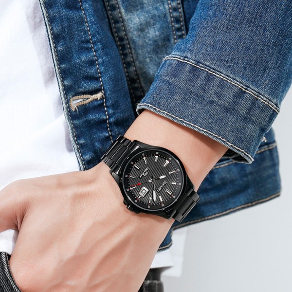 Годинник наручний Skmei 1654BK Black
