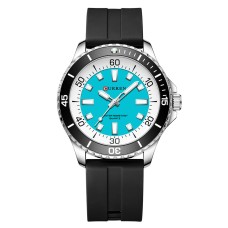 Годинник наручний Curren 8448 Silver-Blue-Black