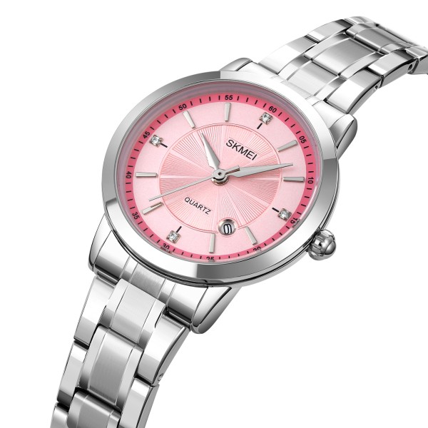 Skmei 1819SIPK Silver-Pink