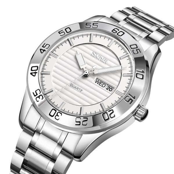 Годинник наручний Skmei 9293SISI Silver-Silver
