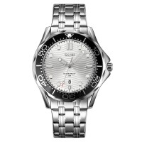 Годинник наручний Skmei 9276SSISI Silver-Silver Steel Strap
