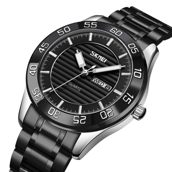 Skmei 9293SIBKBK Silver-Black SALE