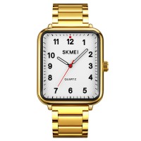 Годинник наручний Skmei 1954GDWT Gold-White