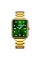 Skmei 1955GDGN-SP Gold-Green Sun Pattern