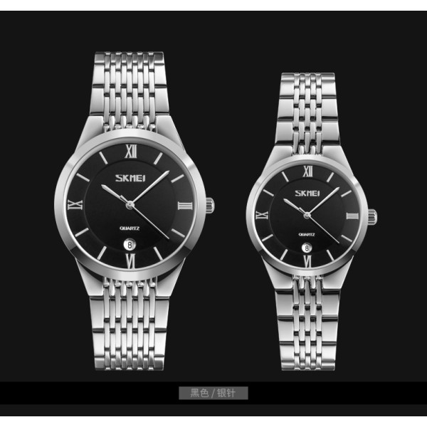 Годинник наручний Skmei 9139BKSI-S Black-Silver S