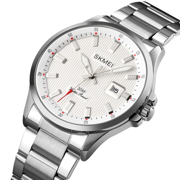 Годинник наручний Skmei 1654SI Silver