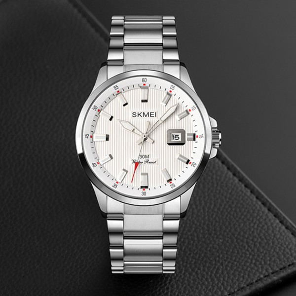 Годинник наручний Skmei 1654SI Silver