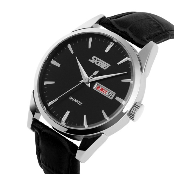 Skmei 9073SIBK-B Silver-Black men SALE
