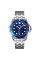 Годинник наручний Skmei 9276SSIBU Silver-Blue Steel Strap