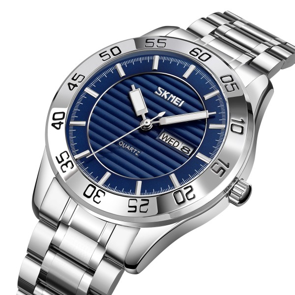 Годинник наручний Skmei 9293SIBU Silver-Blue