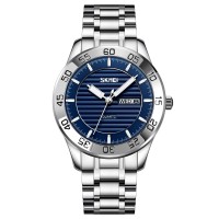 Годинник наручний Skmei 9293SIBU Silver-Blue
