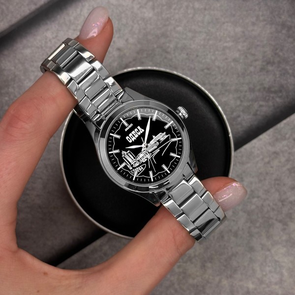 Годинник наручний Awarder 035 Одеса II Silver-Black