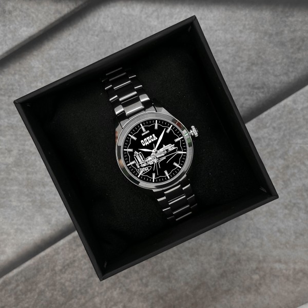 Годинник наручний Awarder 035 Одеса II Silver-Black
