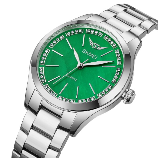 Skmei 1964SIGN Silver-Green SALE