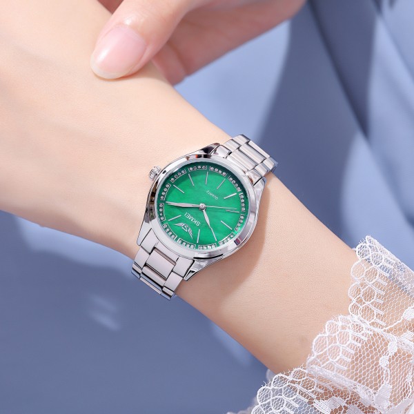 Skmei 1964SIGN Silver-Green SALE