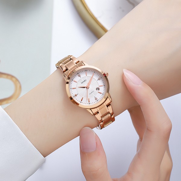 Годинник наручний Skmei 1819RGSI Rose Gold-Silver