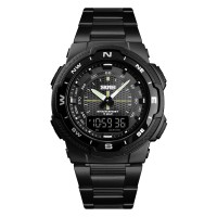 Годинник наручний Skmei 1370BKBK Black-Black