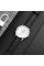 Skmei 1801LSIWT Silver-Black White Leather