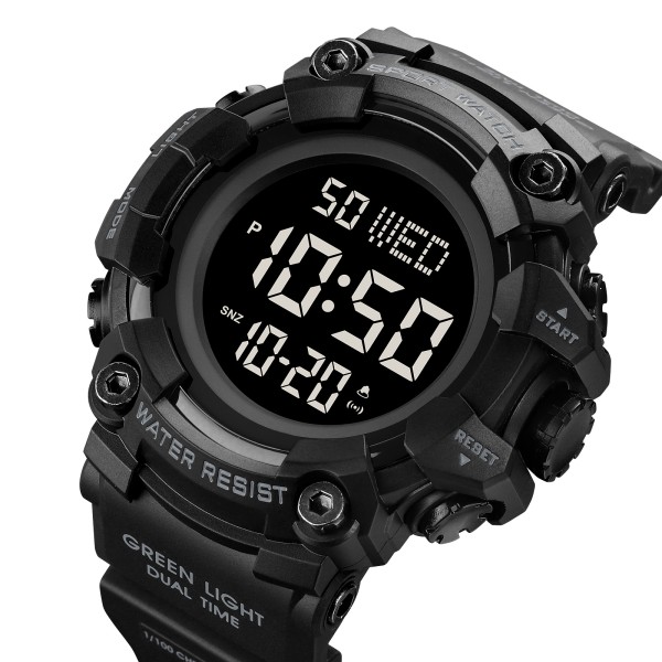 Годинник наручний Skmei 1968 All Black
