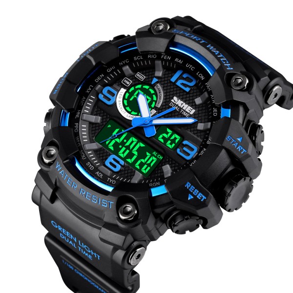 Годинник наручний Skmei 1520BU blue