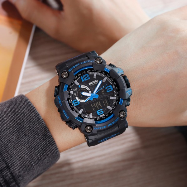 Годинник наручний Skmei 1520BU blue