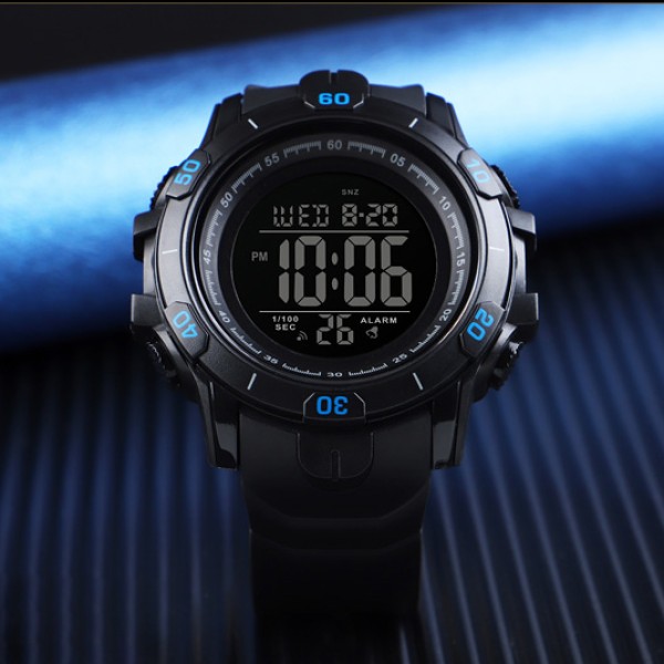 Годинник наручний Skmei 1475BU Black-Blue