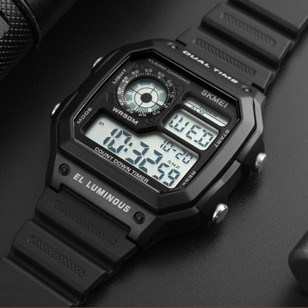 Годинник наручний Skmei 1299BK Black