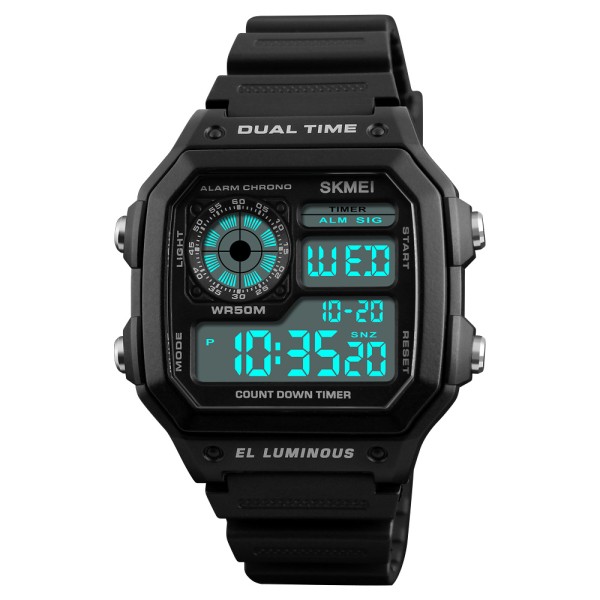 Годинник наручний Skmei 1299BK Black