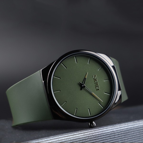 Skmei 1601SAG Army Green STOPPED